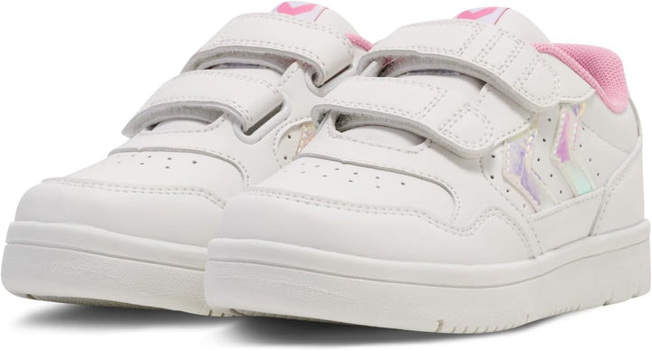 hummel Klettverschluss Sneaker Camden Jr Kinder 27 EU Begonia Pink, 27 EU Begonia Pink