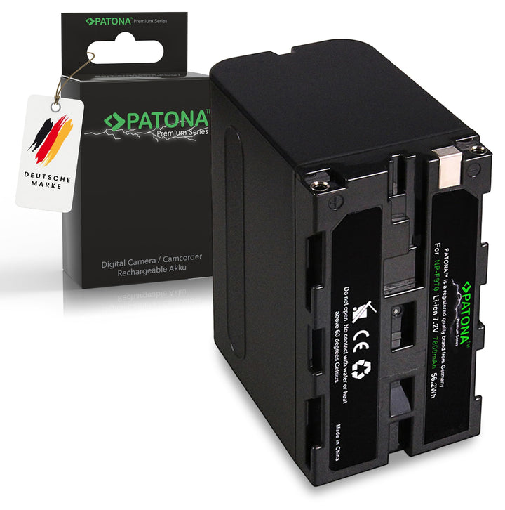 PATONA Premium Akku NP-F970 Kompatibel mit Sony CCD-TR CCD-TRV DCR-TR DCS-CD MVC-FD Series