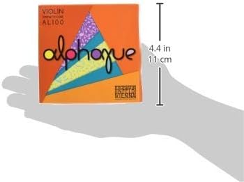 Thomastik 633479 Saiten für Violine ALPHAYUE Nylonkern, Satz 1/16 Mensur 215mm / 8.5“, Satz 1/16