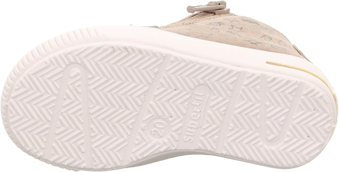 Superfit Jungen Moppy Lauflernschuhe 19 EU Beige Weiss 4010, 19 EU Beige Weiss 4010