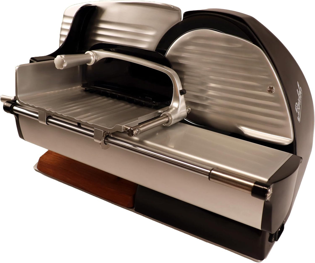 Berkel Aufschnittmaschine Home Line 200 Plus in schwarz mit passender Abdeckhaube von Berkel - Küche