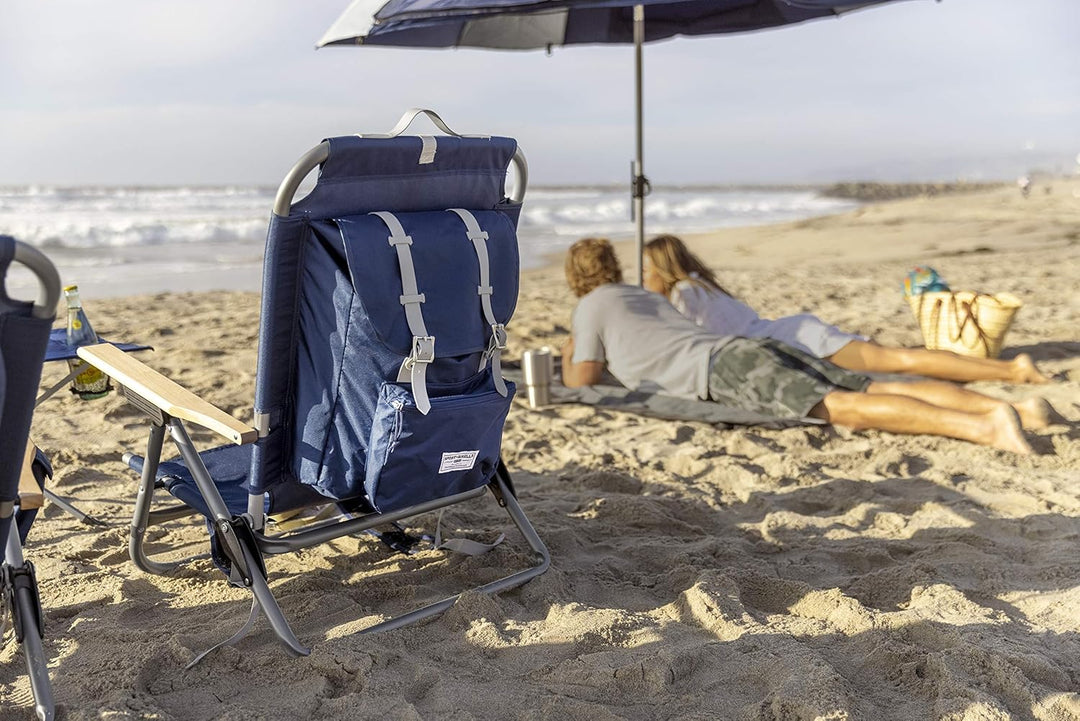 Sport-Brella Unisex-Erwachsene SunSoul Rucksack Stuhl, Navy, Einheitsgrösse