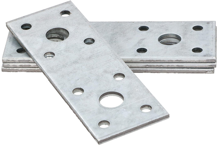 KOTARBAU Lochplatten 116 x 40 mm Verzinkt Silber Flachverbinder Holzverbinder Innen – Aussenbereich