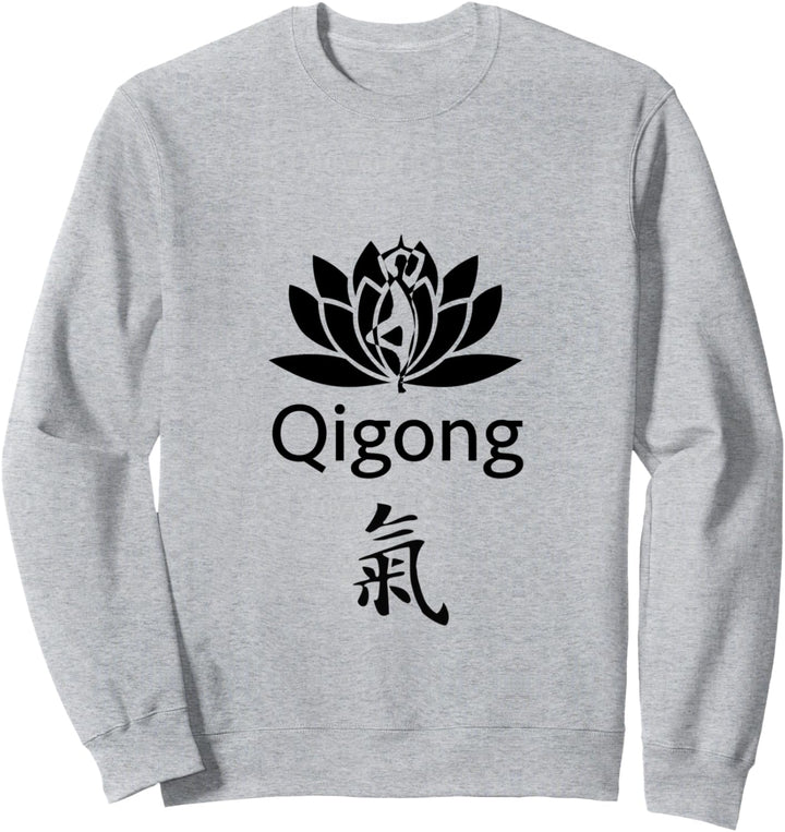 Qi Gong (Chi Kung) Kalligraphie Lehrer & Praktiker Sweatshirt