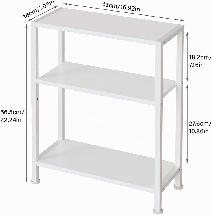 Beistelltisch, 2er Set, KleinerBeistelltisch, Sofa-Beistelltisch für schmale Räume, SchlankerBeistel