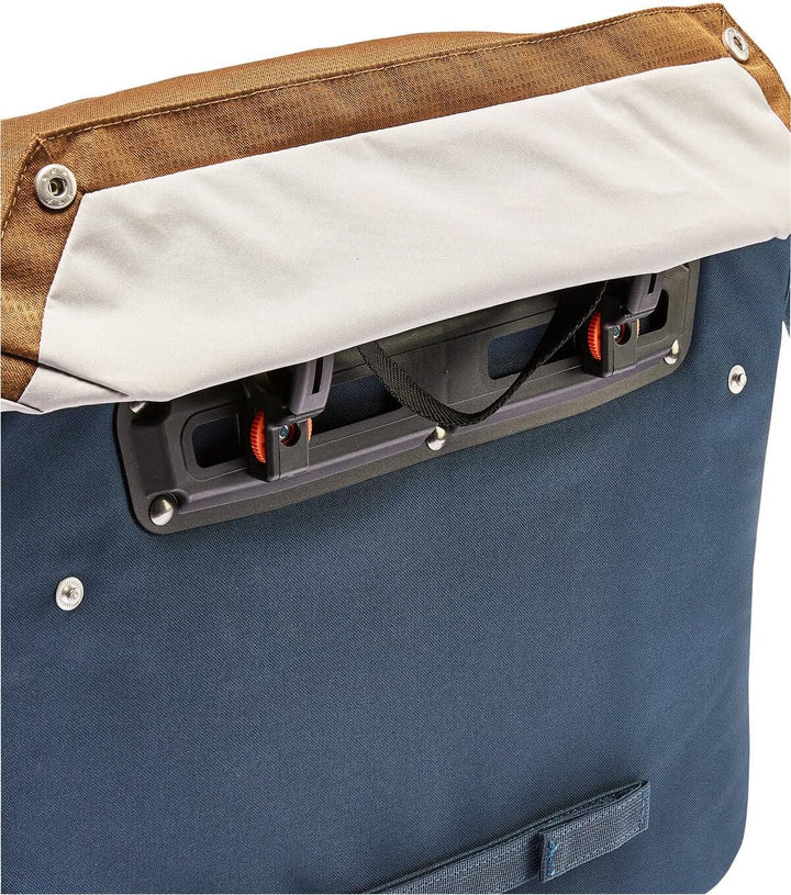 VAUDE Unisex Cycle Messenger M Fahrradtaschen Einheitsgrösse Baltic Sea/Umbra, Einheitsgrösse Baltic