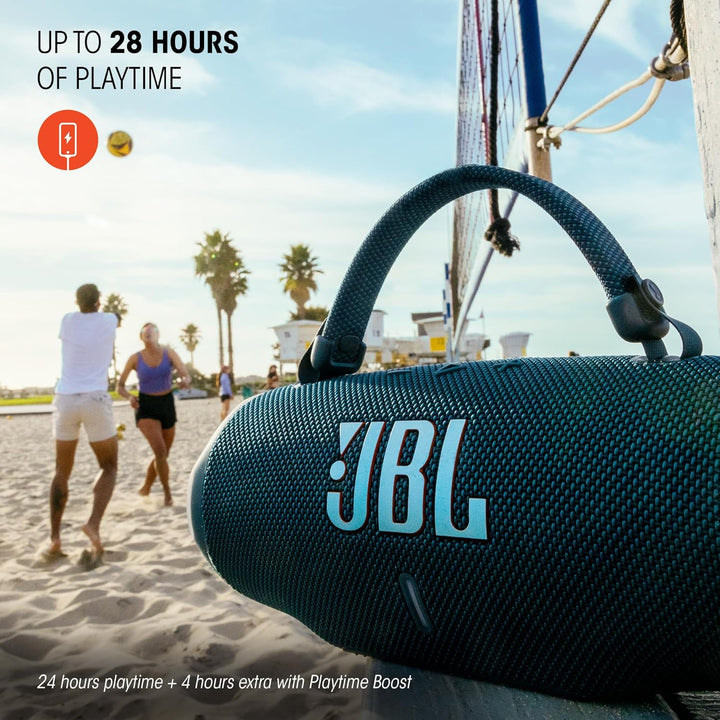 JBL Charge 6, tragbarer Bluetooth-Lautsprecher, 28 Stunden Akkulaufzeit, IP68 wasserdicht, Staub- un
