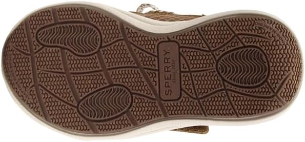 Sperry Boys' Gamefish Boat Shoe, Dark Tan, 1 Medium US Little Kid