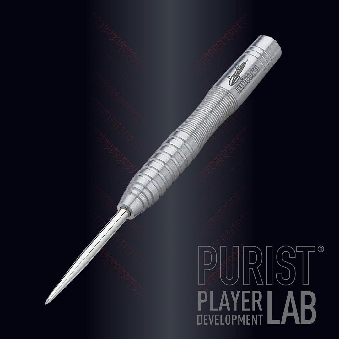 Unicorn Purist Player Development Lab Gary Anderson Phase 2 Steel Barrel, 90% Tungsten 22 g Silber,