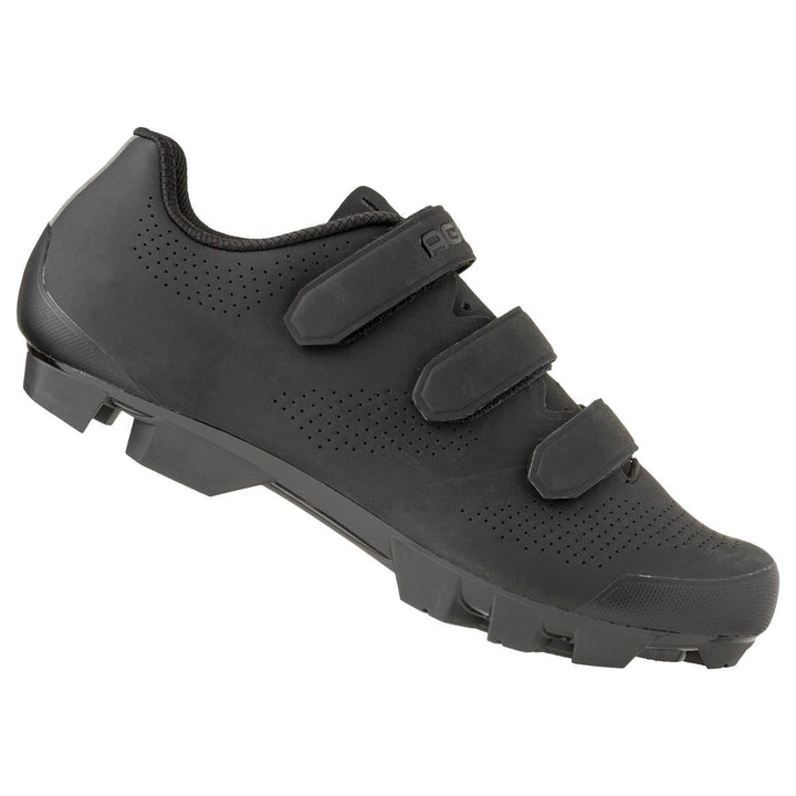 AGU Unisex Scarpe MTB M410 Unisex Nero - Suola in Nylon E Chiusura inScarpe MTB M410 Unisex Nero - S