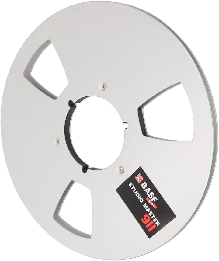 VBESTLIFE Aufnahmebandspule, 1/4 10-Zoll-Leerbandspule, Universelle Aluminiumlegierung, Leere Disc-Ö