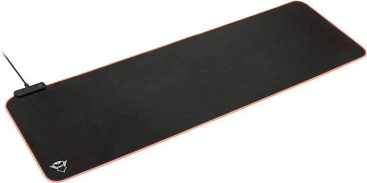 Trust Gaming GXT 764 Glide-Flex RGB Mauspad XXL, 930x300 mm, Gaming Mousepad mit LED Beleuchtung, ru
