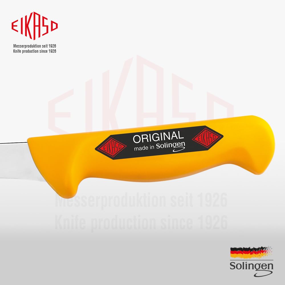 EIKASO Solingen Germany Filiermesser 21cm Klinge Semi-Flex aus Molybdänstahl 1.4116 Fleischermesser