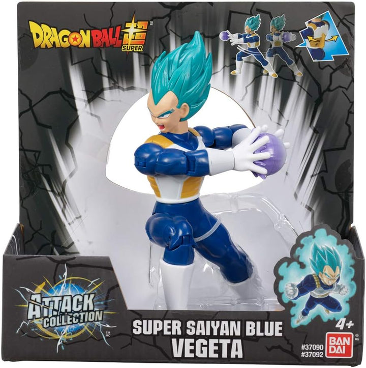 Bandai – Dragon Ball Super – Figur Attack-Kollektion – Super-Saiyajin Blue Vegeta – 37092J, Vegeta