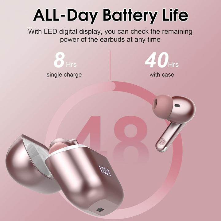 KI Übersetzer Kopfhörer mit Audio und Videoanrufe, 3-in-1 Bluetooth 5.4 Kopfhörer mit 164 Sprachen E
