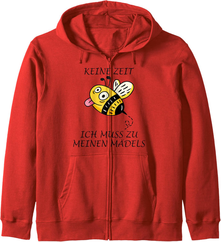 Keine Zeit - Ich muss zu meinen Mädels Kapuzenjacke