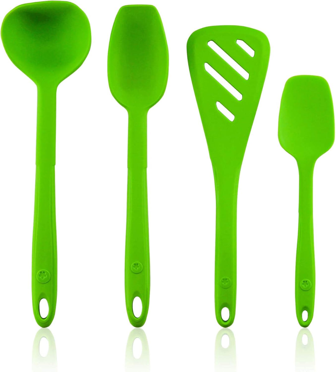 Kochblume Küchenhelfer-Set - Designwender S & Sossenlöffel S & Schöpfkelle S & Flexlöffel S 4er Set