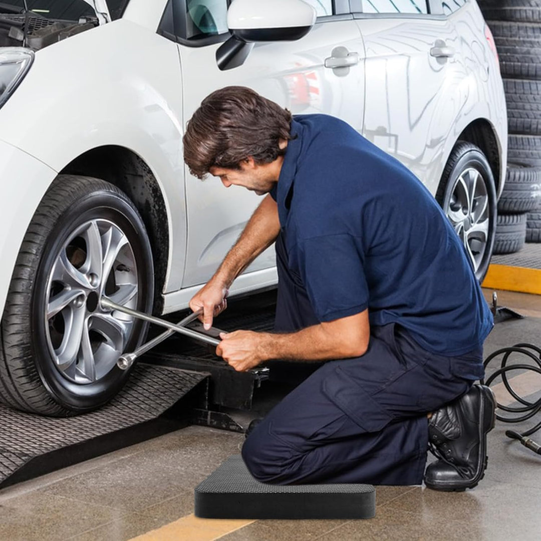 APACALI 3 Stück Garten Kniekissen Schwarz, 43x28x4CM Kniekissen Arbeit, Dicken Kniekissen Garten, Wa