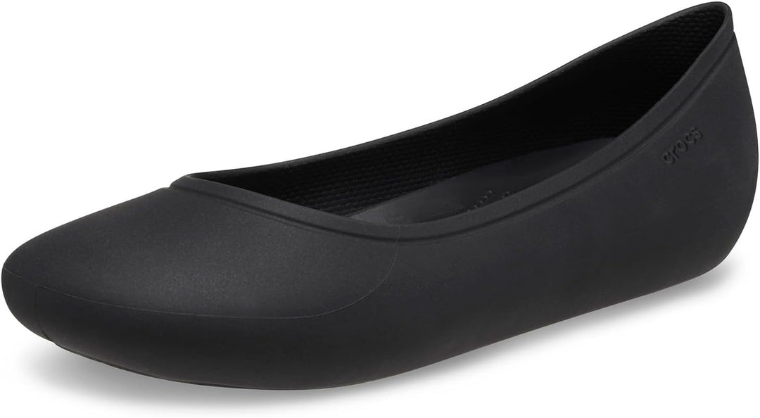 Crocs Damen Brooklyn Flat Sneakers 34/35 EU Schwarz, 34/35 EU Schwarz