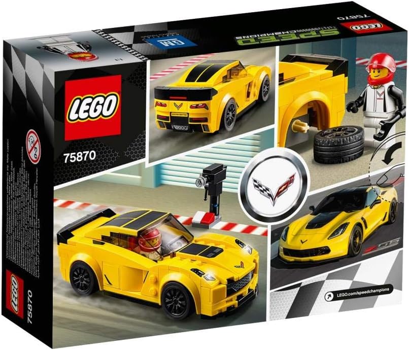 LEGO Speed Champions 75870 - Chevrolet Corvette Z06