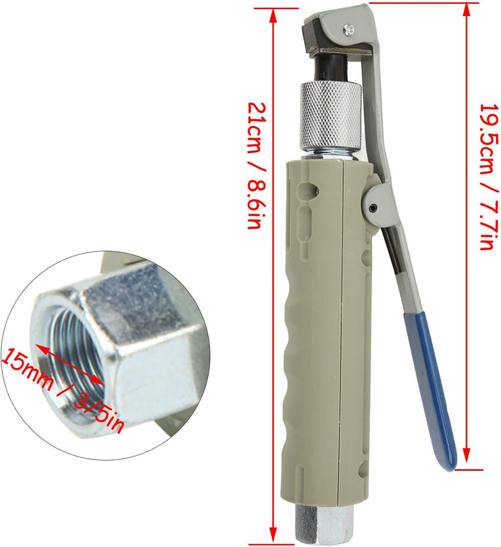 Sandstrahldüsefür Mehrere Medien Sandstrahler Düsenkopf mit 3 Keramikspitzen Entfernen Schleifflecke