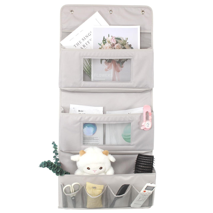 Hängende Aufbewahrung über der Tür Organizer Storage 3 Schichten mit 4 kleinen Taschen, faltbar & wa