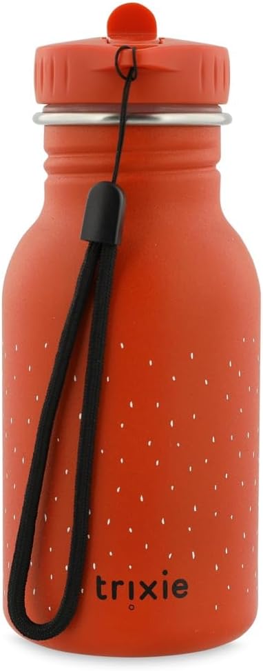 Trixie Trinkflasche Kinder 350ml, Wasserflasche Kindergarten, auslaufsicher | Kinderflasche für Jung