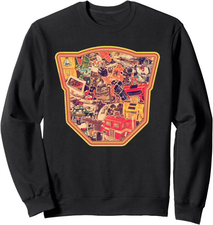 Autobot-Montage mit Transformers-Logo Sweatshirt