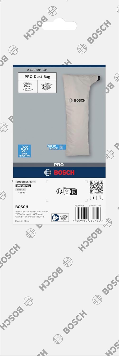Bosch 1x PRO Staubbeutel für Tischkreissägen (320 x 110 mm,)