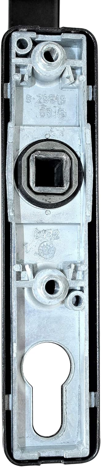 SN-TEC GU Schiebetür Drehgriff DIRIGENT 934/937 (9-25919 01B & 9-29519 03B) mit Unterbau 6432, Links