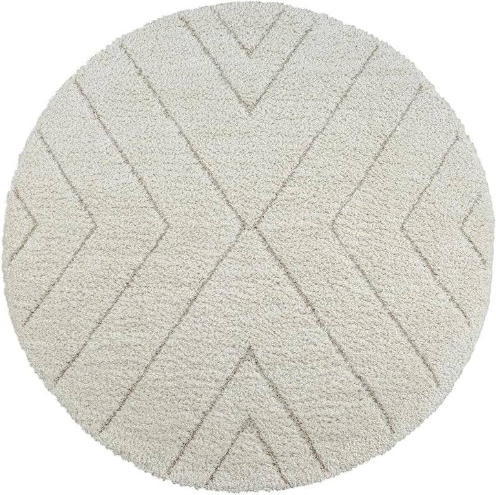 the carpet Velvet eleganter Designer Teppich Wohnzimmer, weicher &amp; pflegeleichter Hochflor Wohnzimme