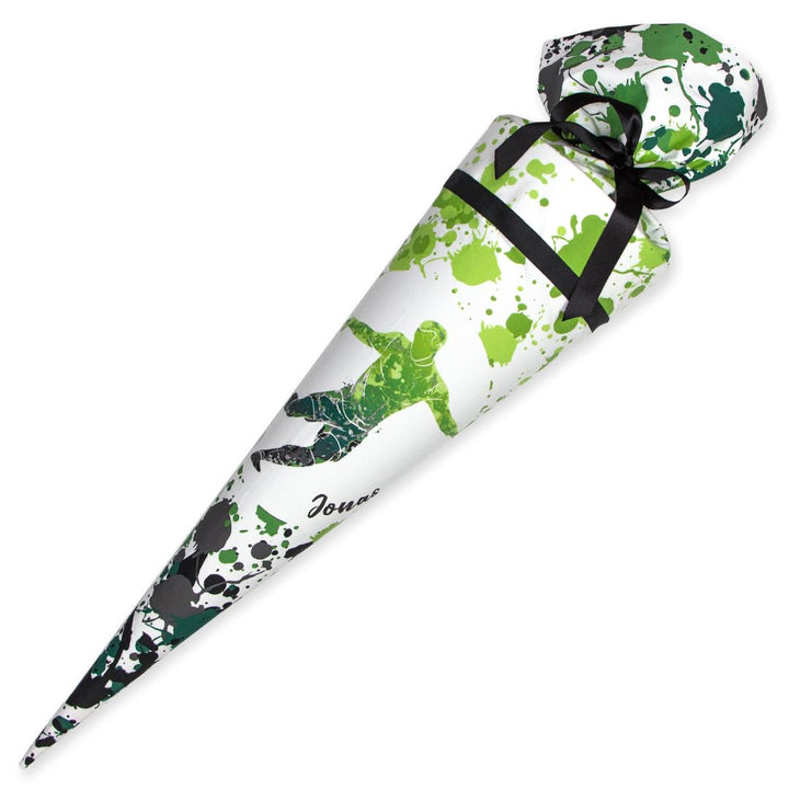 Schultüte aus Stoff Kuschel Velvet individualisierbar mit Wunschname personalisierbar 70 cm 85 cm -