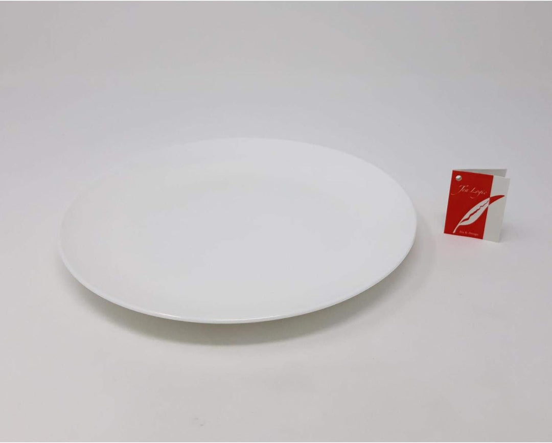 Kuchenteller Epsilon D. 19cm weiss China Bone Porzellan TeaLogic