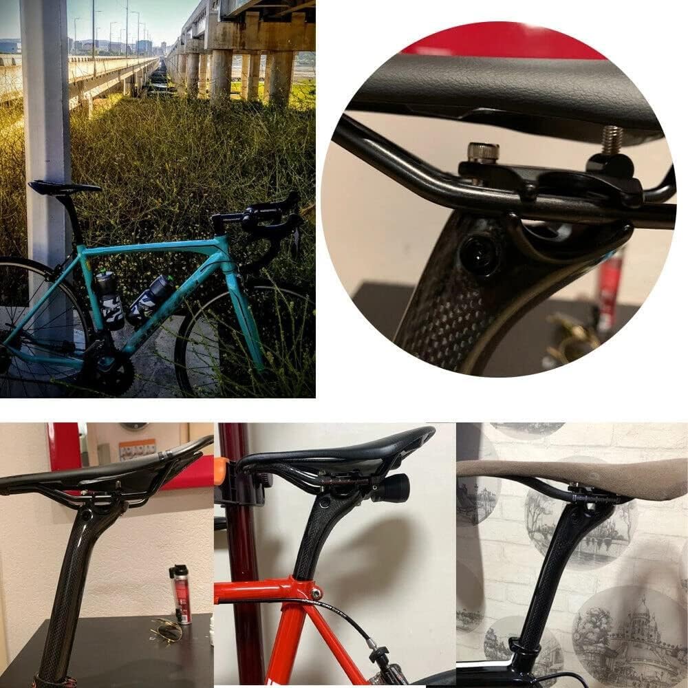 Alfa Pasca Sattelstütze Mountainbike Rennrad Sattelstütze Carbon 25.4/27.2/30.8/31.6mm Fahrrad Satte