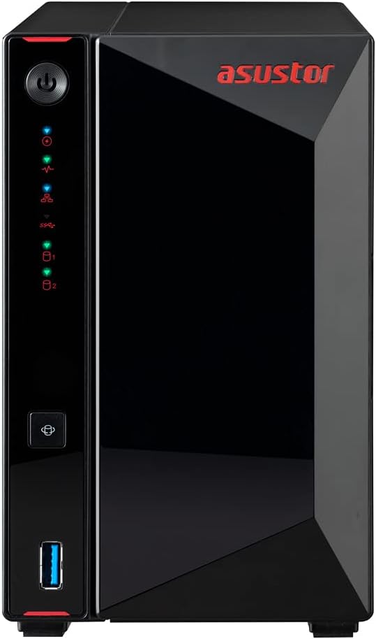 Asustor - AS5202T 2Go NAS + 12To (2X 6To) IRONWOLF 12To Seagate IronWolf, 12To Seagate IronWolf