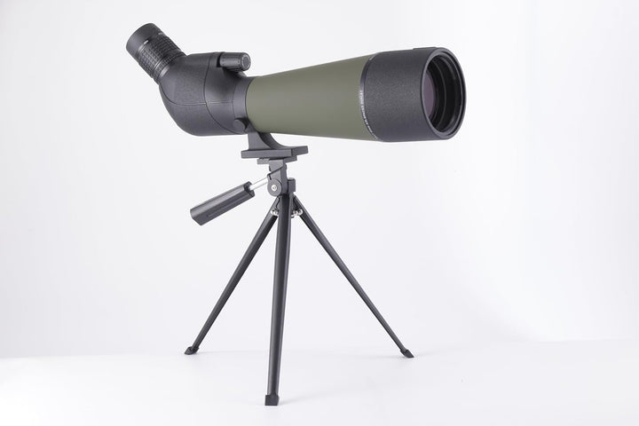Spektiv Vogelbeobachtung 20-60x80, HD IPX7 Wasserdicht Spektive mit Stativ Smartphone Adapter, FMC O