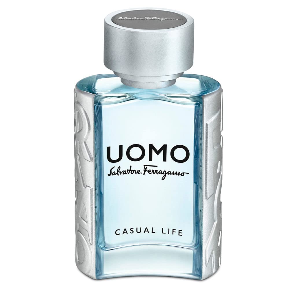 Salvatore Ferragamo Uomo Casual Life homme/man Eau de Toilette, 1er Pack (1 x 100 ml) 100 ml (1er Pa