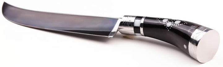 Usbekisches Kochmesser Klingen Kohlenstoffstahl Hartstahl Pchak Premium Küchenmesser inkl. Schutzhül