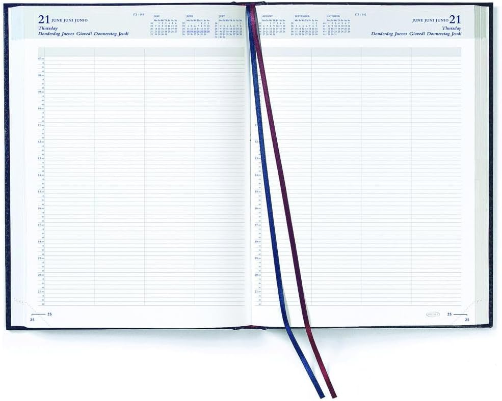 Brepols Buchkalender "BREMAX 002" 2018, schwarz