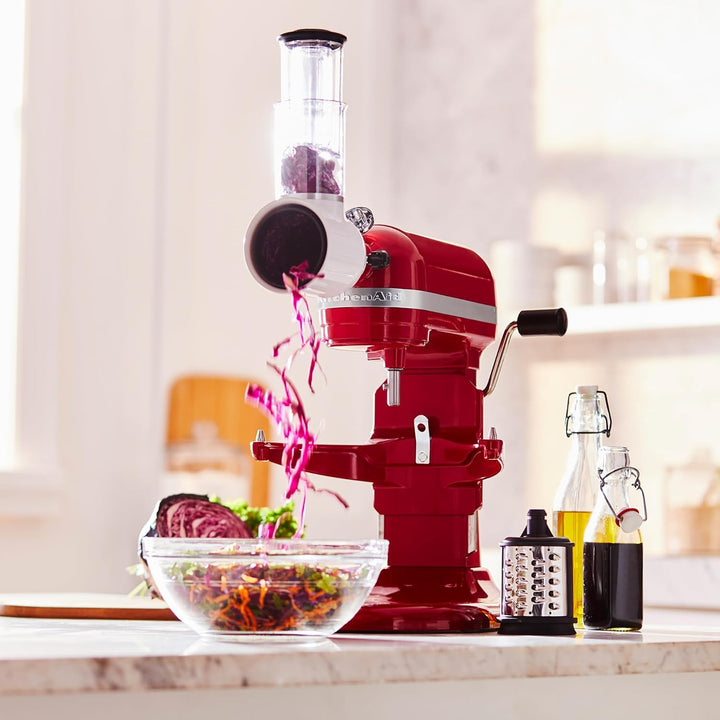 KitchenAid Zubehör Gemüseschneider - 5KSMVSA - Gemüse Zerkleinerer für Küchenmachine - 3 Edelstahl T