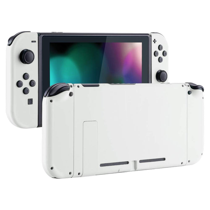 eXtremeRate Hülle Case für Nintendo Switch Joycon/Konsole, Rückgehäuse&Kickstand für Switch Console,