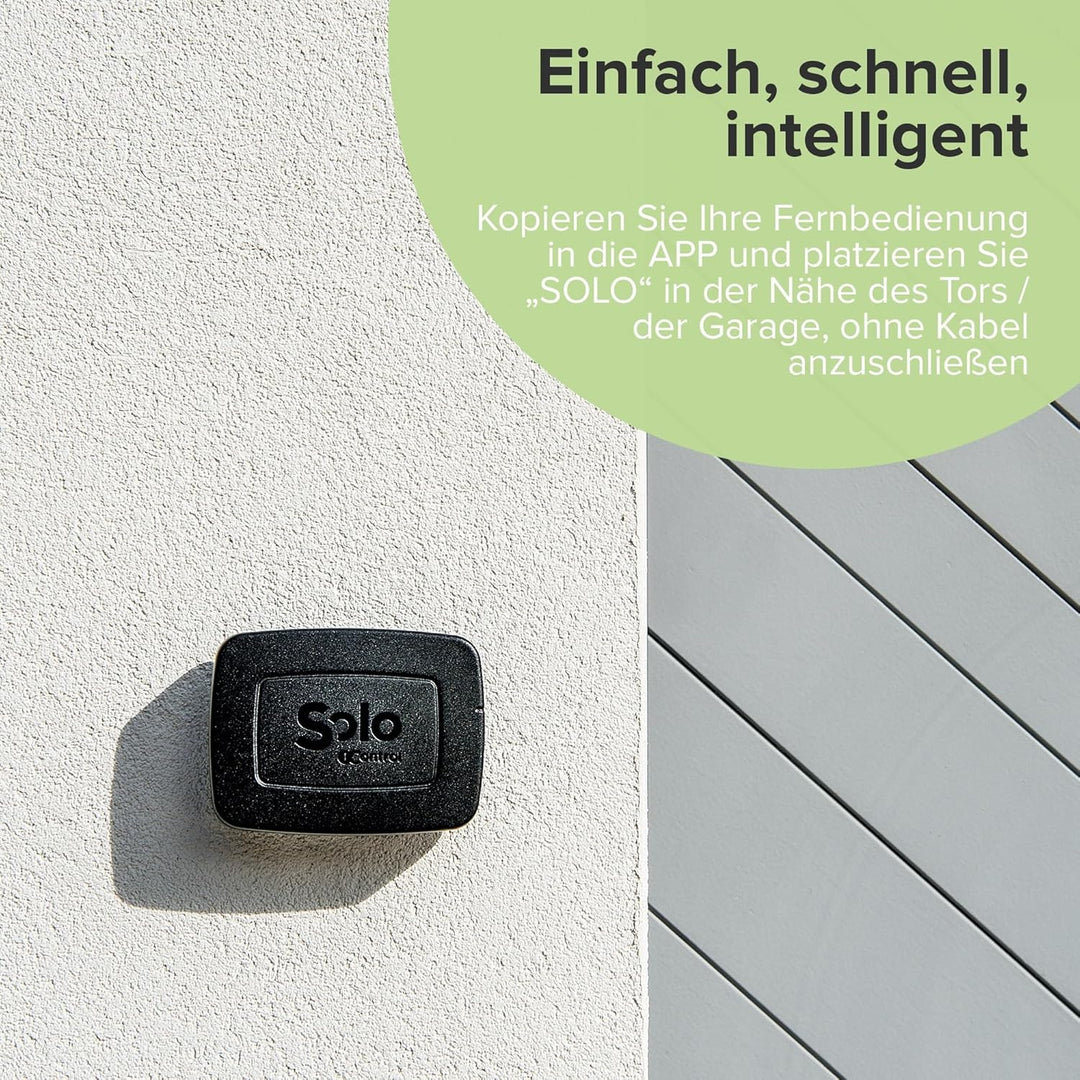 1Control 2ª GEN, Drahtloser Bluetooth Toröffner, Garagentoröffner für Mobiltelefon zum Öffnen von To