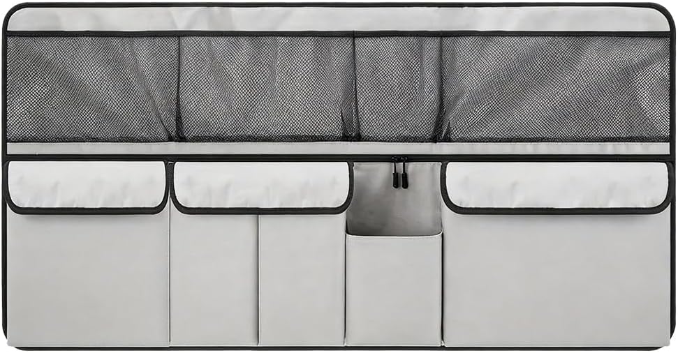 Auto Kofferraum Organizer, 105x51cm Kofferraum Organizer mit Hängefunktion, Wasserdichte Multifunkti