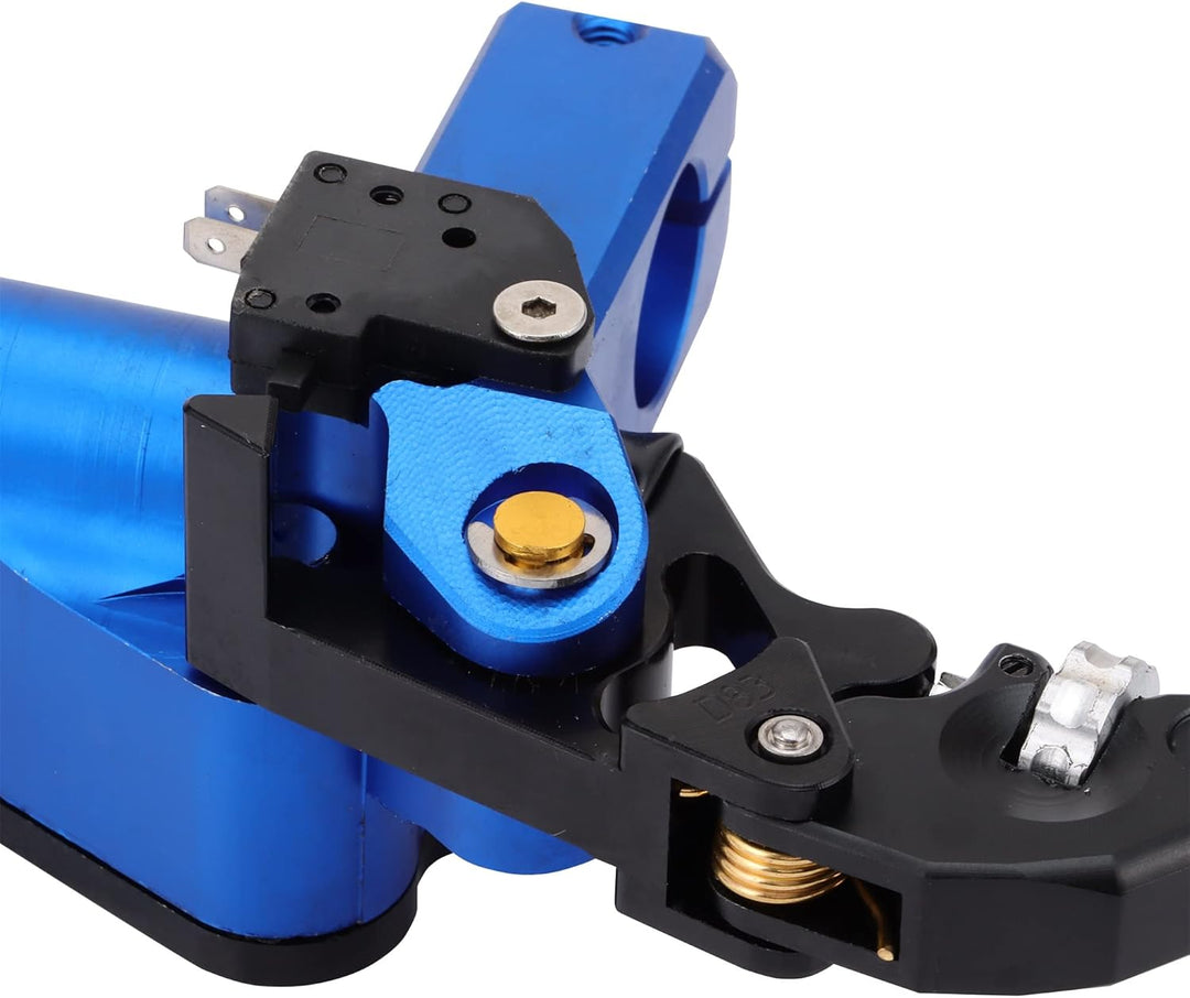 WOOSTAR 22mm Motorrad Hydraulische Kupplung Hauptbremszylinder mit CNC Bremshebel Ersatz für Motorra