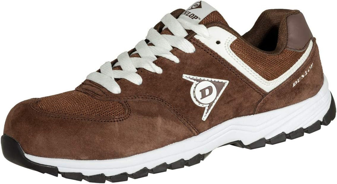 Dunlop dl0201027 – 36 Schuh, Leder Wildleder und Mesh, braun, 36 36 EU Braun, 36 EU Braun