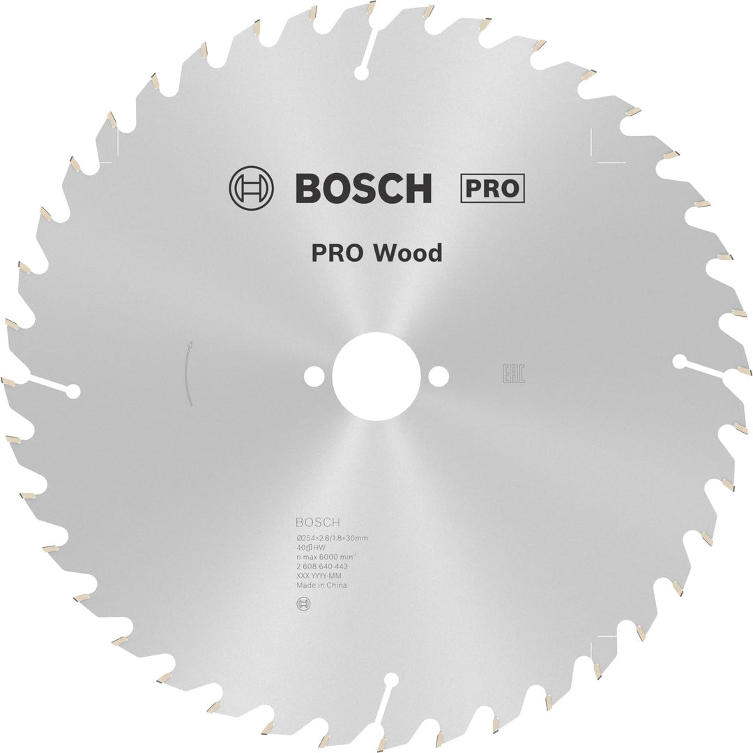 Bosch Accessories Bosch Professional 1x Kreissägeblatt Optiline Wood (Sägeblatt für Holz, Ø 254 x 30