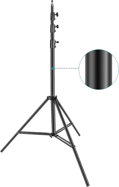 Neewer Heavy Duty Light Stand, Aluminiumlegierung 4m einstellbare Fotografie Stativ mit eingebautem