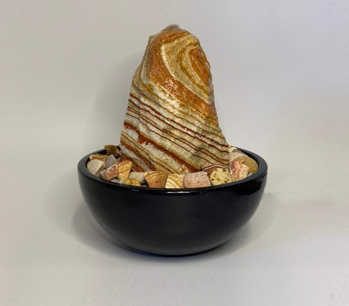 Zimmerbrunnen RSA 30cm (Schalenfarbe: Schwarz)