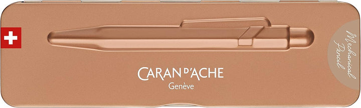 Caran d'Ache 844 Druckbleistift, 0,7 mm, Brut Rosé, in Slimpack-Etui, 7630002349291, rose, Einheitsg