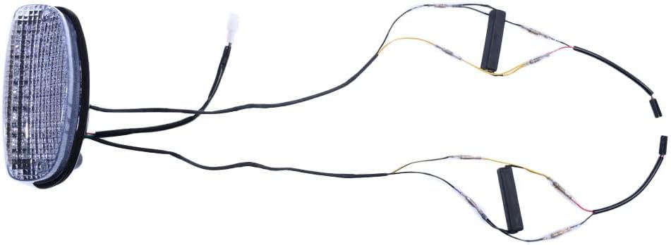 aVDB-moto LED Bremslicht/Rücklicht kompatibel mit SUZUKI GS/GSF 500 2001-2002 Plug &amp; Play mit integr